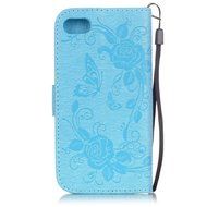 iPhone 7 Case, iPhone 7 Wallet Case,PHEZEN Beauty Luxury Handmade Rose Flower Butterfly Bling Diamond PU Leather... N5