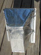 Summer Shield Two - Summer cover for direct vent fireplace horizontal termination cap