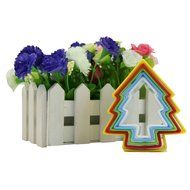 Julyshop Cookies Fondant Cake Decorating Sugarcraft Plunger Cutter Tools Mold Mould (Circle) N5
