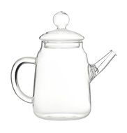 Tea gift Glass Teapot Duo, 16oz/470ml with Fab Flowering Tea (2 Blooms) N3