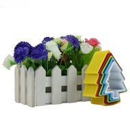 Julyshop Cookies Fondant Cake Decorating Sugarcraft Plunger Cutter Tools Mold Mould (Circle) N6
