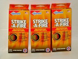 Diamond Strike-A-Fire Fire Starter 3 Pack