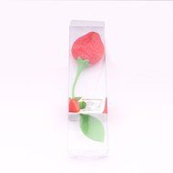 1 X Cute Fantastic Strawberry Design Silicone Tea Strainer