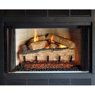 Peterson Real Fyre 24-inch Split Oak Log Set With Vented Propane Ansi Certified G46 Burner - Electronic On/Off... N2