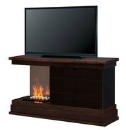 Dimplex GDSOPL-1380CH Debenhams Opti-Myst Electric Media Console Fireplace with Log Set, 9&quot; x 12&quot;
