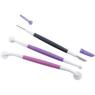 Wilton 1907-1349 Basic 3-Piece Fondant and Gum Paste Tool Set