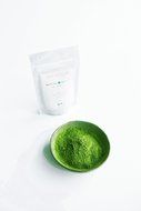 Matcha Ninja 100% Raw Organic Matcha Green Tea. 70 Servings. Cold Water Soluble. Ceremonial Grade. Non-Bitter...
