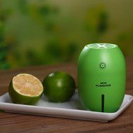Portable Mini Humidifier USB Air Purifier Atomizer for Home and Office Lemon Look N3