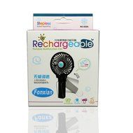 Fonxian Mini Portable Fan Rechargeable Battery Powered Small Table Fan with 3-level Speed (Orange) N20