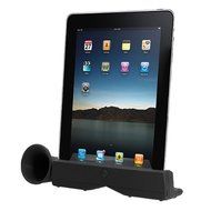 Gen Portable Silicone Acoustic Horn Stand Amplifier Speaker For iPad 3.