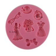 SHINA New Arrival Fondant Silicone Sugar Baby Clothes Shaped Cake Craft Mold For Your Baby N3