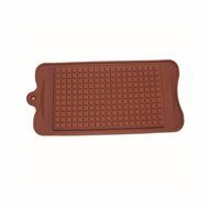 X-Haibei Classical Piece of Wafer Grid Chocolate Cookies Plaster Silicone Mold