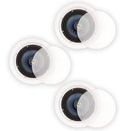 Blue Octave LC62 In Ceiling 6.5" Speakers Home Theater Surround Sound 2-Way 3 Speaker Set