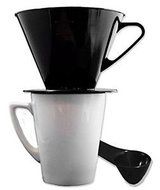 Gourmet Single Cup Pour Over Coffee Brewer Dripper with Coffee Scoop Included