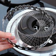 PIXNOR Gas Stove Windproof Energy-Saving Net (Silver) N2