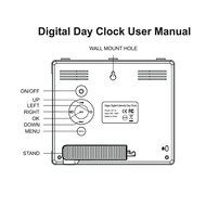 HeQiao Indoor Large LCD Digital Thermometer Hygrometer Temperature Monitor Humidity Meter Thermometers with Calendar... N6
