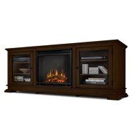 Real Flame Hudson Ventless Gel Fireplace in Espresso N4