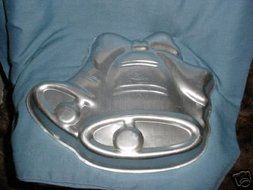 Wilton Cake Pan: Christmas Holiday Double Bells Wedding Anniversary Bridal Shower Liberty Mold