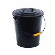 Pleasant Hearth Fireplace Ash Bucket with Lid N2