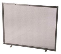 Standard Single Panel Fire Screen (Hand Rubbed Brass)