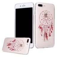 iPhone 7 Plus Case, PHEZEN Clear Soft TPU Protective Case Back Cover with Beautiful Cherry Blossom Flower Series... N24