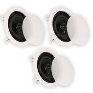 Theater Solutions CS5C In Ceiling Speakers Surround Sound Home Theater 3 Speaker Set CS5C-3S