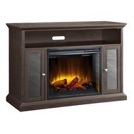 Pleasant Hearth 23-Inch Riley Espresso Media Electric Fireplace N3