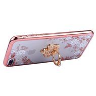 iPhone 7 Plus Case, PHEZEN Clear Soft TPU Protective Case Back Cover with Beautiful Cherry Blossom Flower Series... N30