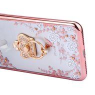 iPhone 7 Plus Case, PHEZEN Clear Soft TPU Protective Case Back Cover with Beautiful Cherry Blossom Flower Series... N31