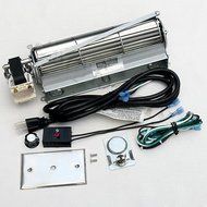 Universal Squirrel Blower Fan Kit for Wood / Gas Burning Stove or Fireplace N2