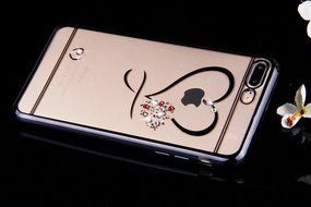 iPhone 7 Plus Case, PHEZEN Clear Soft TPU Protective Case Back Cover with Beautiful Cherry Blossom Flower Series... N34