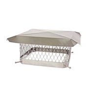 Shelter SCSS99 Stainless Steel Chimney Cap, Fits Outside Tile, 9&quot; x 9&quot;