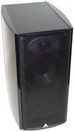 Atlantic Technology AT-2-S-GLF H-PAS Bookshelf Speaker (Single, Gloss Black Fleck)