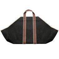 Firewood Canvas Caddy 36.5" X 18" Log Tote Bag Carrier Holder Transports N2