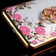 iPhone 7 Plus Case, PHEZEN Clear Soft TPU Protective Case Back Cover with Beautiful Cherry Blossom Flower Series... N40
