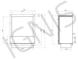 FB1212-S - Ethanol Fireplace Insert N3