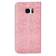 Galaxy S7 Edge Wallet Case, PHEZEN Bling Liquid Glitter Love Heart Floating 3D Hourglass Luxury Pu Leather Magnet... N10