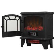 Duraflame DFI-550-22 Infrared Electric Stove Heater Old Fashioned Black 5,200 BTUs N2