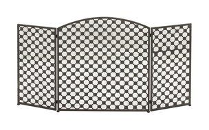 Deco 79 50361 Long-Lasting Metal Fire Screen, 52&quot; W x 30&quot; H N2