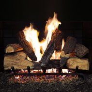 Alpine Flame 18-inch Rustic Canyon Gas Logs (logs Only - Burner Not Included)