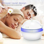 Color You 300ml Ultrasonic Cool Mist Humidifier with Auto Shut Off, Whisper-quiet Operation and Night Light Function... N2