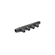 Uponor Wirsbo Q2241051 EP Branch Opposing Port Multi-Port Tee, 4 Outlets, 1" x 1" ProPEX