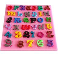 SHINA New Arrival Fondant Silicone Sugar Letters And Numbers Shaped Cake Craft Mold For Your Baby