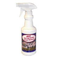 ACS Gas Log Cleaner Removes Carbon and Soot From Fireplace Gas Logs | 1 Pint - 16oz. Spray Bottle N4