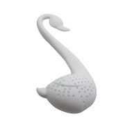 VANKER 1Pc White Leisure Time Tea Bag Infuser Herb Leaf Spice Diffuser Holder Strainer Filter
