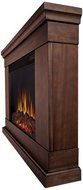 Real Flame Jackson Slim Line Wall Hung Electric Fireplace - Vintage Black Maple N4