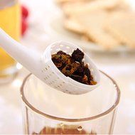 VANKER 1Pc White Leisure Time Tea Bag Infuser Herb Leaf Spice Diffuser Holder Strainer Filter N2