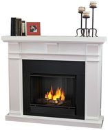 Real Flame Porter Electric Fireplace White N2