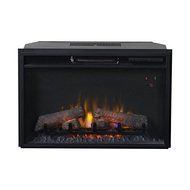 26-inch Electric Firebox Insert with Pulsating Embers and Handcrafted Logs N5