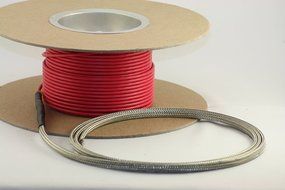 100 Sqft Warming Systems 120 V Electric Tile Radiant Floor Heating Cable with GFCI Protected Programmable Thermostat N2